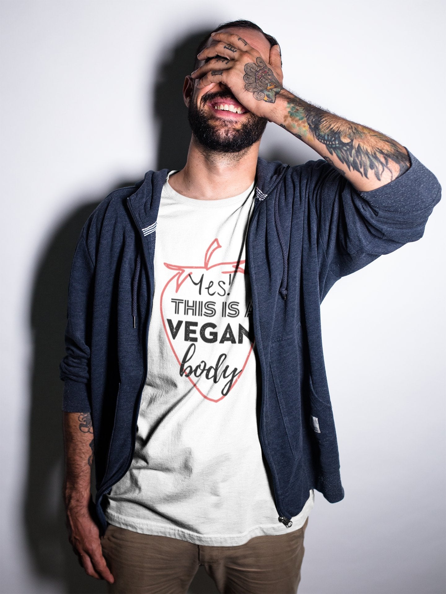 All men's T-Shirts - Vegan Joy Jar