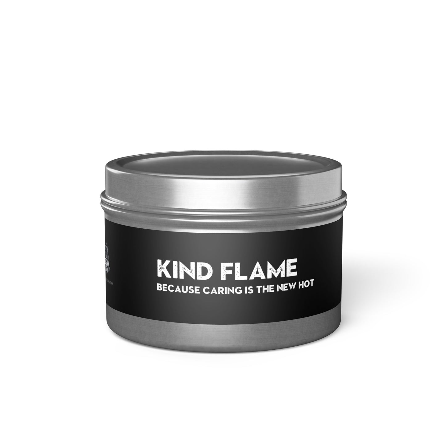 Kind Flame - Natural, hand-poured coconut soy wax Tin Candle Home Decor Vegan Joy Jar