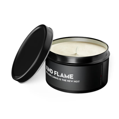 Kind Flame - Natural, hand-poured coconut soy wax tin candle