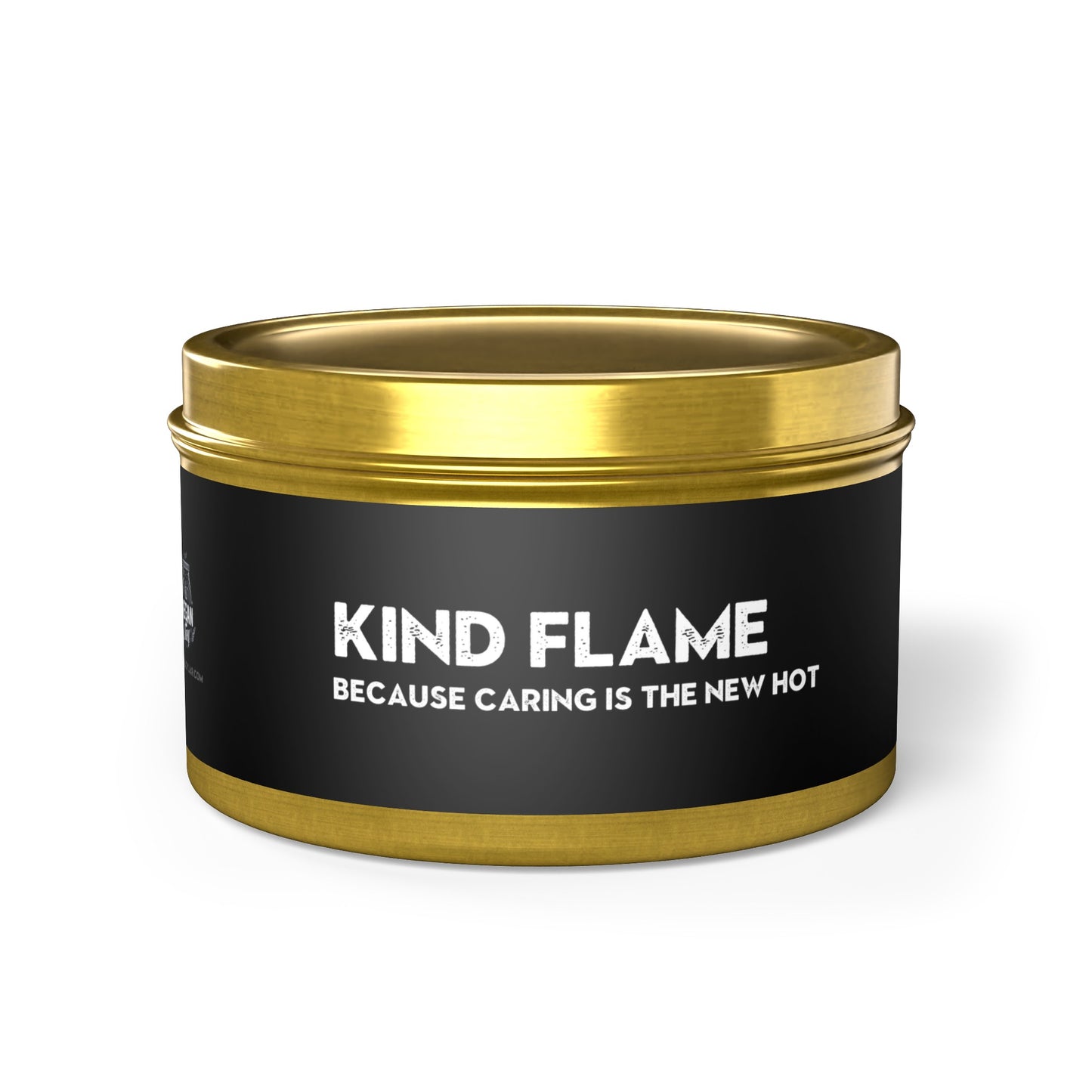 Kind Flame - Natural, hand-poured coconut soy wax Tin Candle Home Decor Vegan Joy Jar