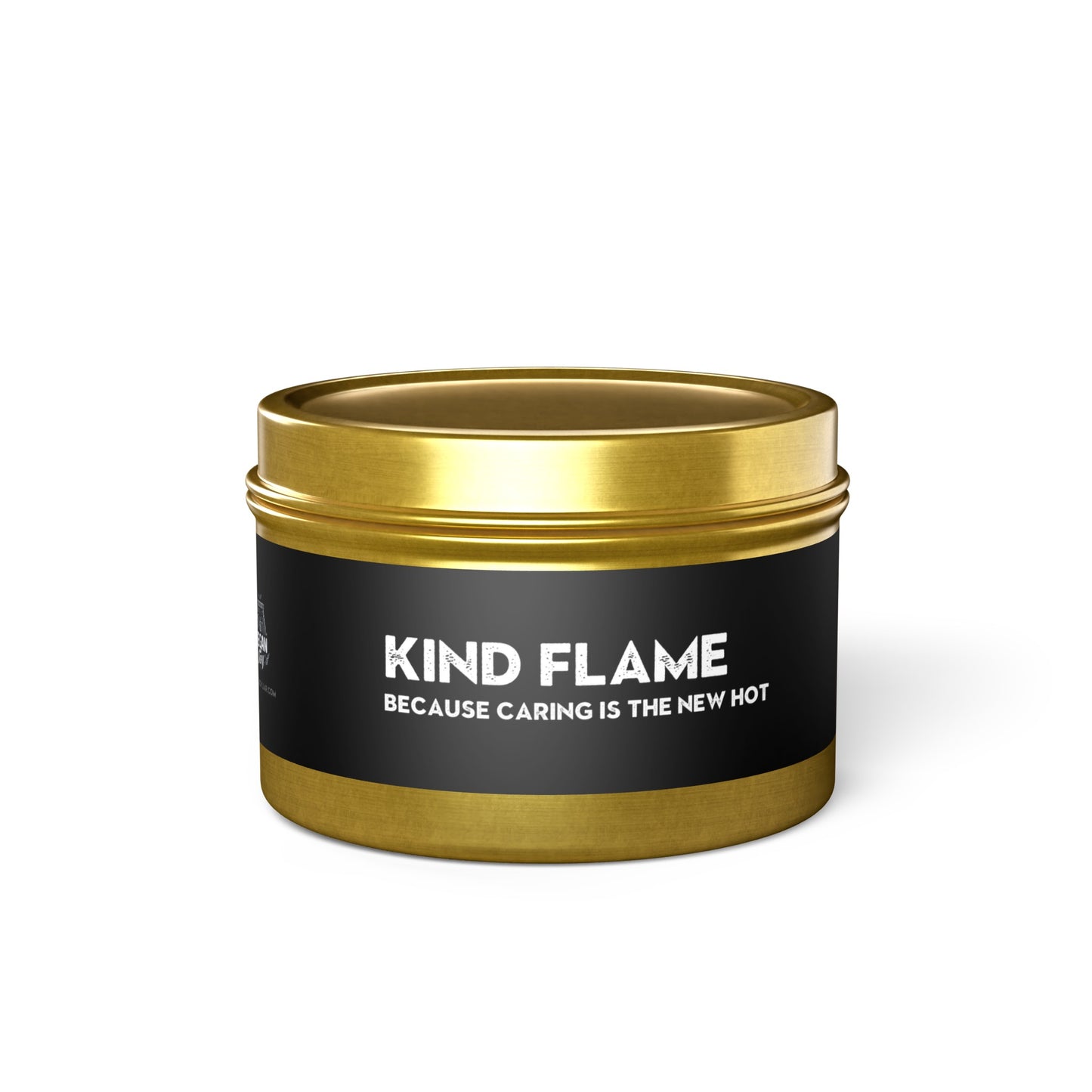 Kind Flame - Natural, hand-poured coconut soy wax Tin Candle Home Decor Vegan Joy Jar