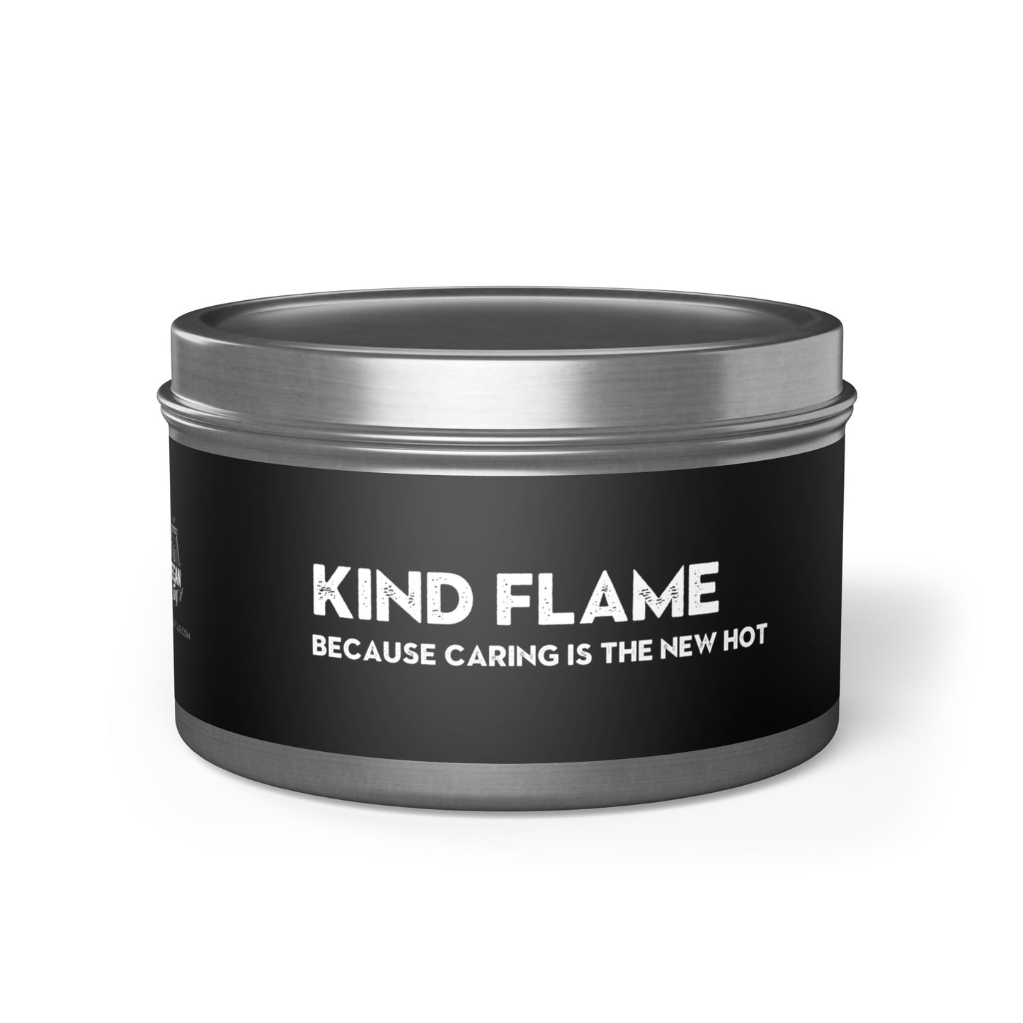 Kind Flame - Natural, hand-poured coconut soy wax Tin Candle Home Decor Vegan Joy Jar