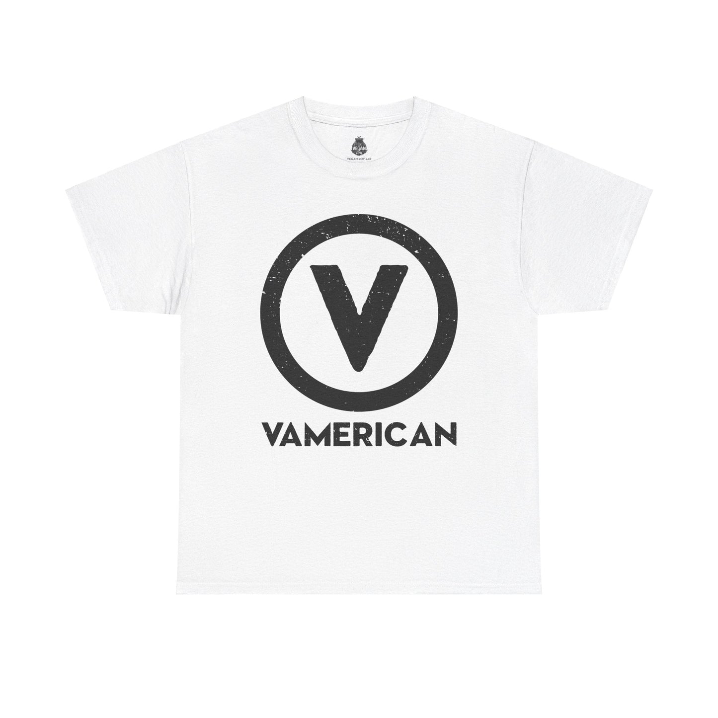 American Vegan (VAMERICAN) t - shirt T - Shirt Vegan Joy Jar