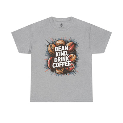 Bean Kind, Drink Coffee t - shirt T - Shirt Vegan Joy Jar