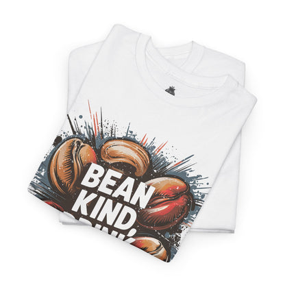 Bean Kind, Drink Coffee t - shirt T - Shirt Vegan Joy Jar