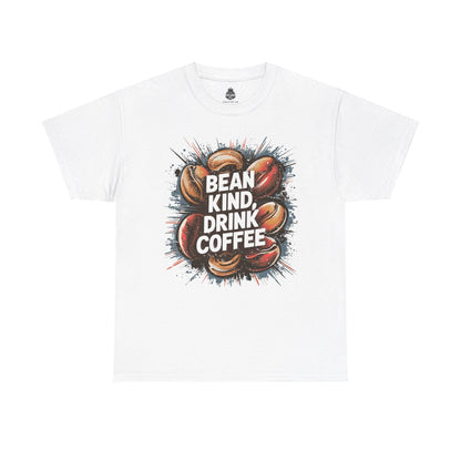 Bean Kind, Drink Coffee t - shirt T - Shirt Vegan Joy Jar