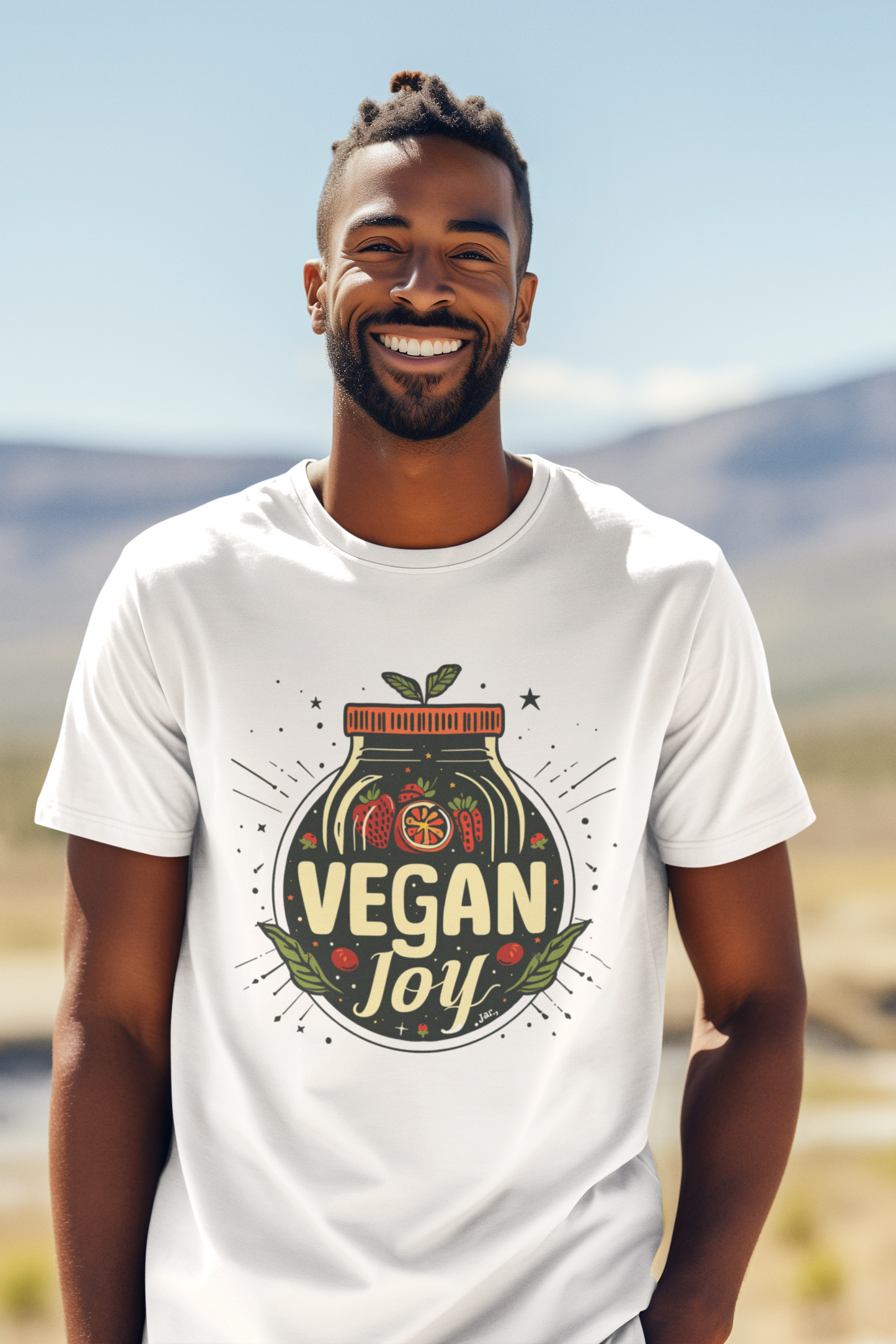 Vegan Joy Jar logo t-shirt