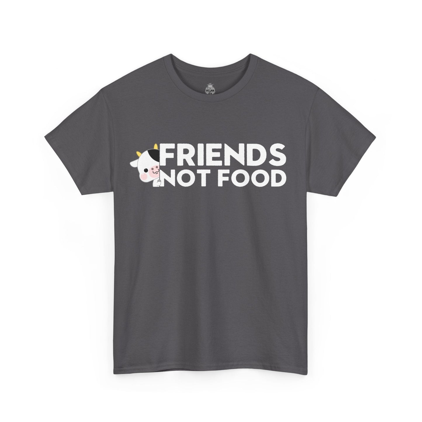 Friends not Food t - shirt T - Shirt Vegan Joy Jar