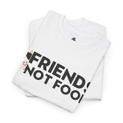 Friends not Food t - shirt T - Shirt Vegan Joy Jar