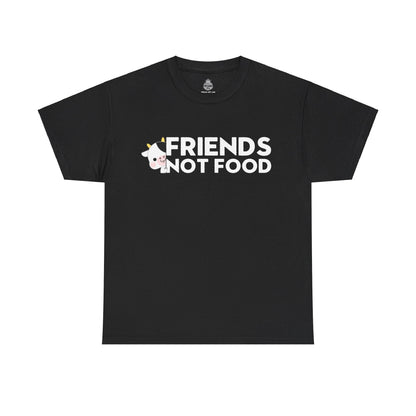 Friends not Food t - shirt T - Shirt Vegan Joy Jar