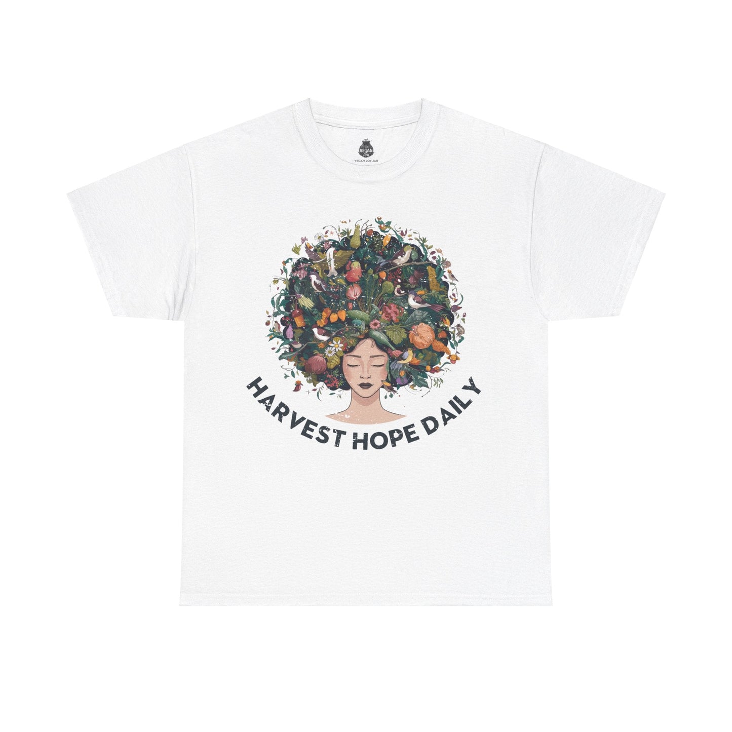 Harvest Hope Daily t - shirt T - Shirt Vegan Joy Jar