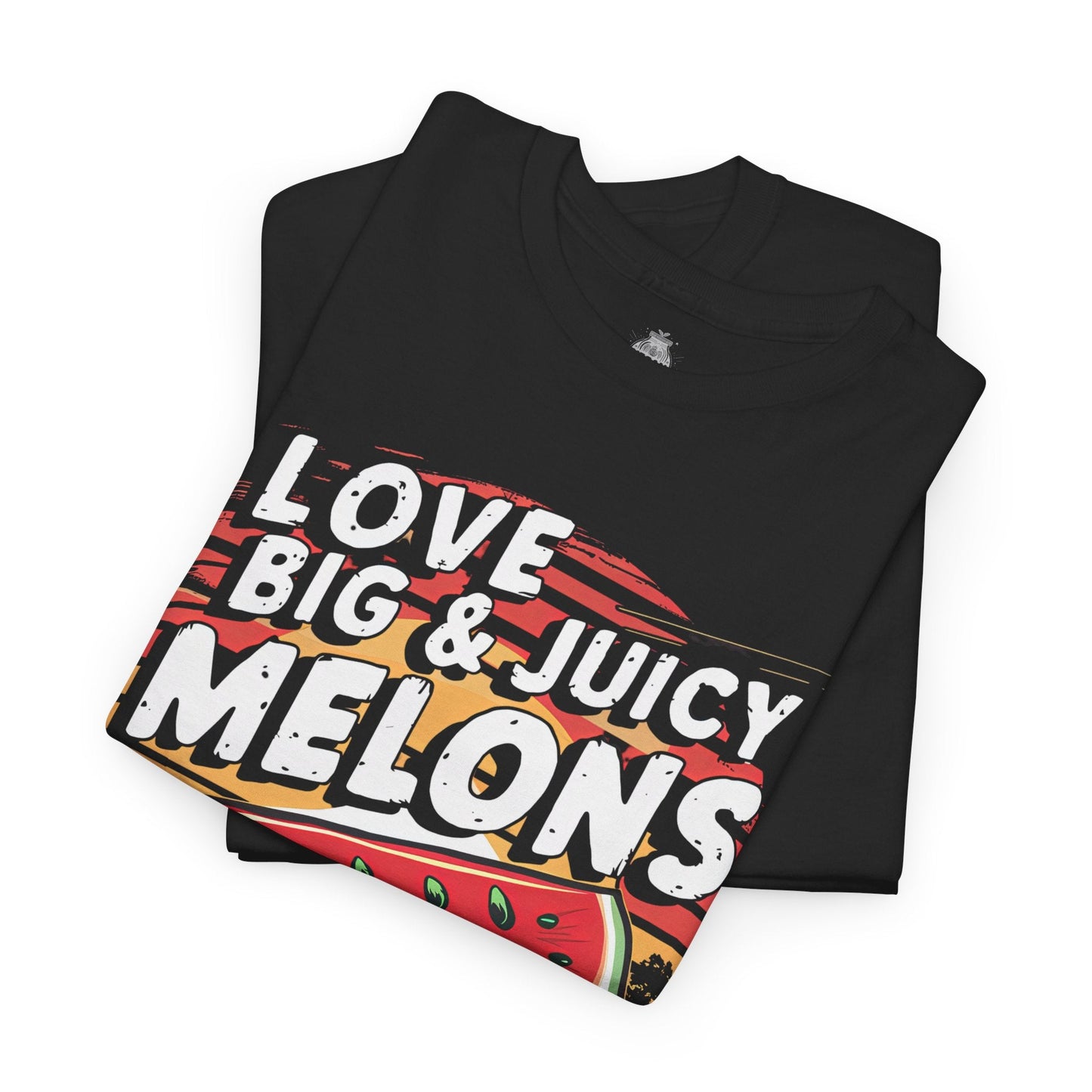 I love big & juicy melons t-shirt T-Shirt Vegan Joy Jar