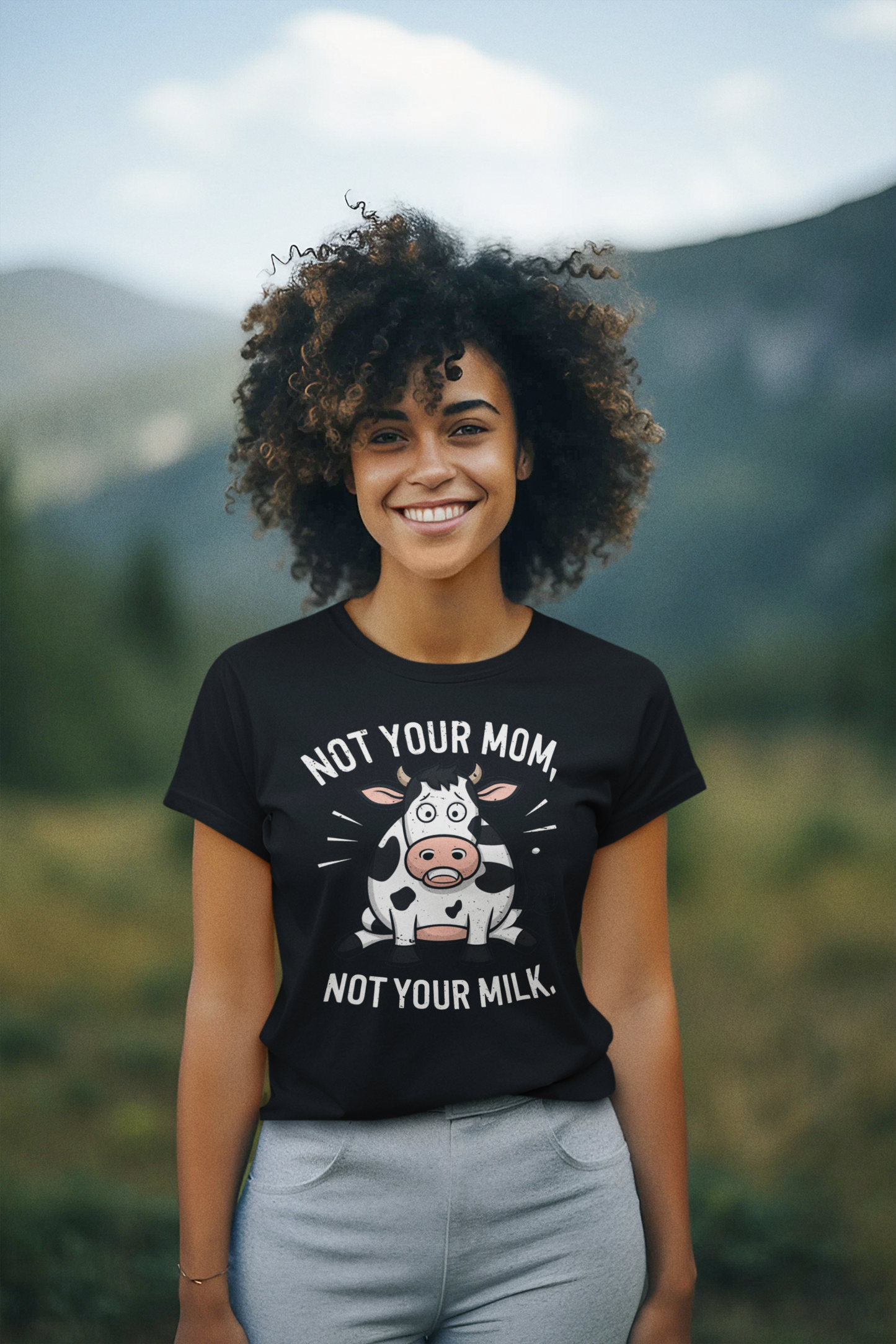 Not Your Mom, Not Your Milk t-shirt