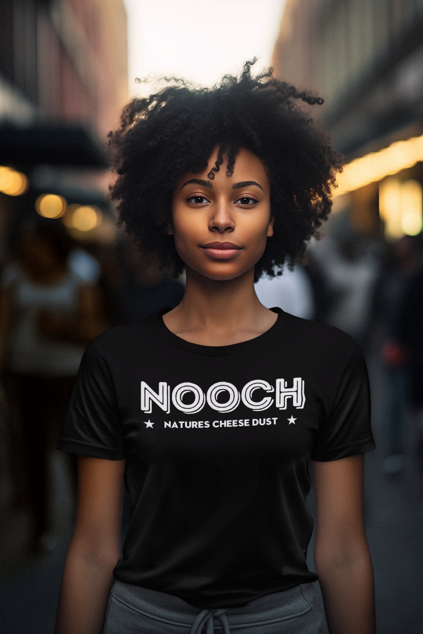 Nooch - Natures Cheese Dust t - shirt T - Shirt Vegan Joy Jar