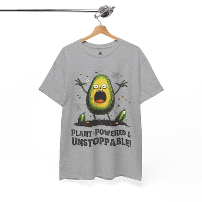 Plant - Powered & Unstoppable Halloween T-Shirt T-Shirt Vegan Joy Jar