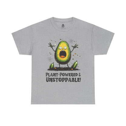 Plant - Powered & Unstoppable Halloween T-Shirt T-Shirt Vegan Joy Jar