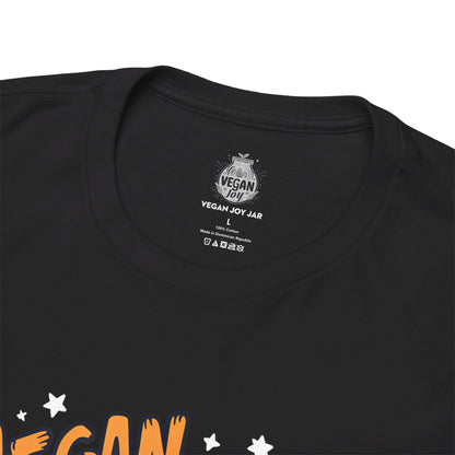 “Trick or Tofu” Vegan Halloween T-Shirt T-Shirt Vegan Joy Jar