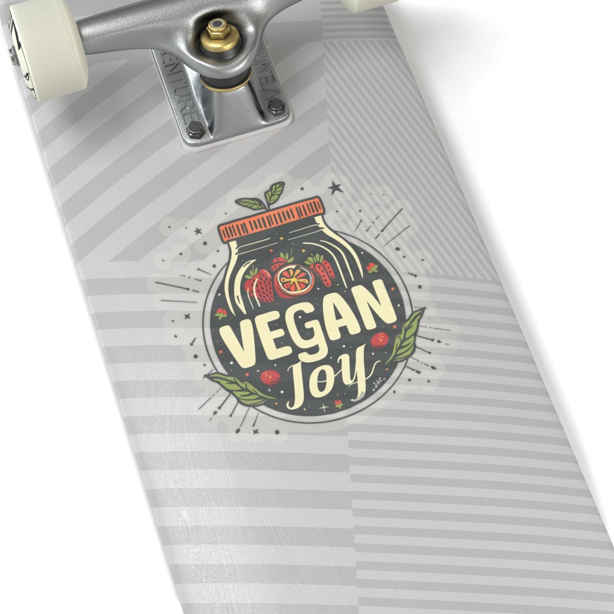 Vegan Joy Jar Kiss-Cut Sticker Paper products Vegan Joy Jar