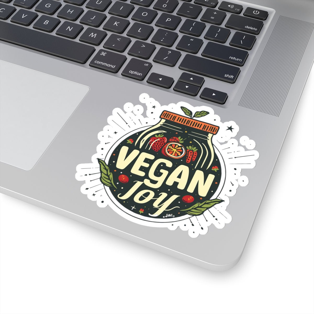 Vegan Joy Jar Kiss-Cut Sticker Paper products Vegan Joy Jar