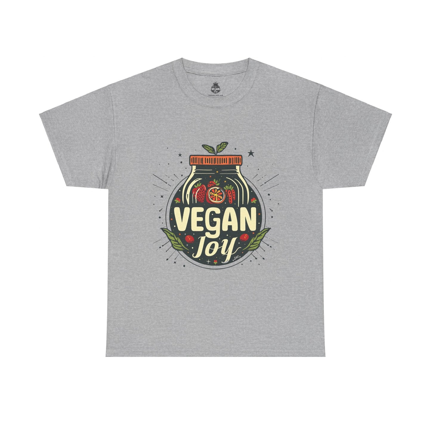 Vegan Joy Jar logo t - shirt T - Shirt Vegan Joy Jar