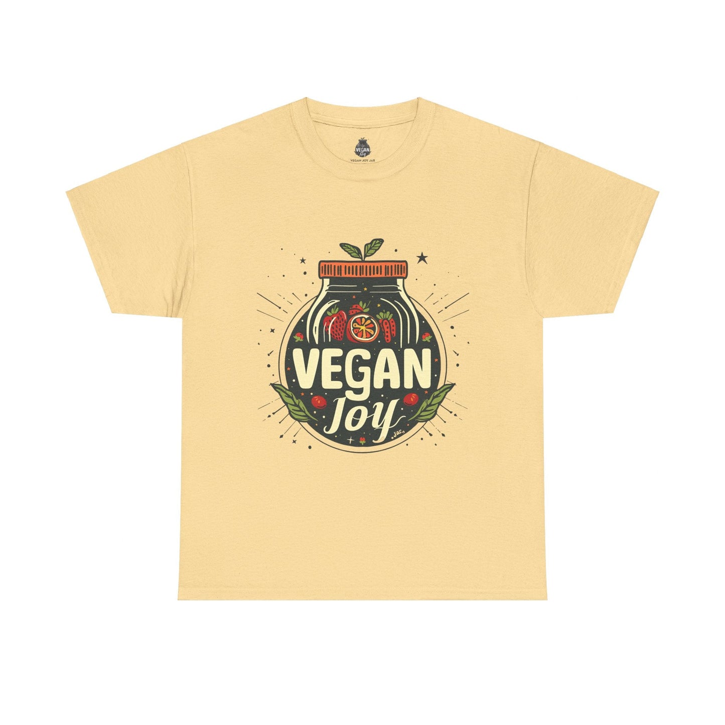 Vegan Joy Jar logo t - shirt T - Shirt Vegan Joy Jar