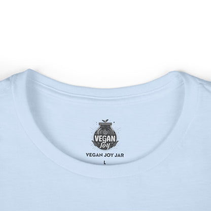 Vegan Love Women's Softstyle t - shirt T - Shirt Vegan Joy Jar