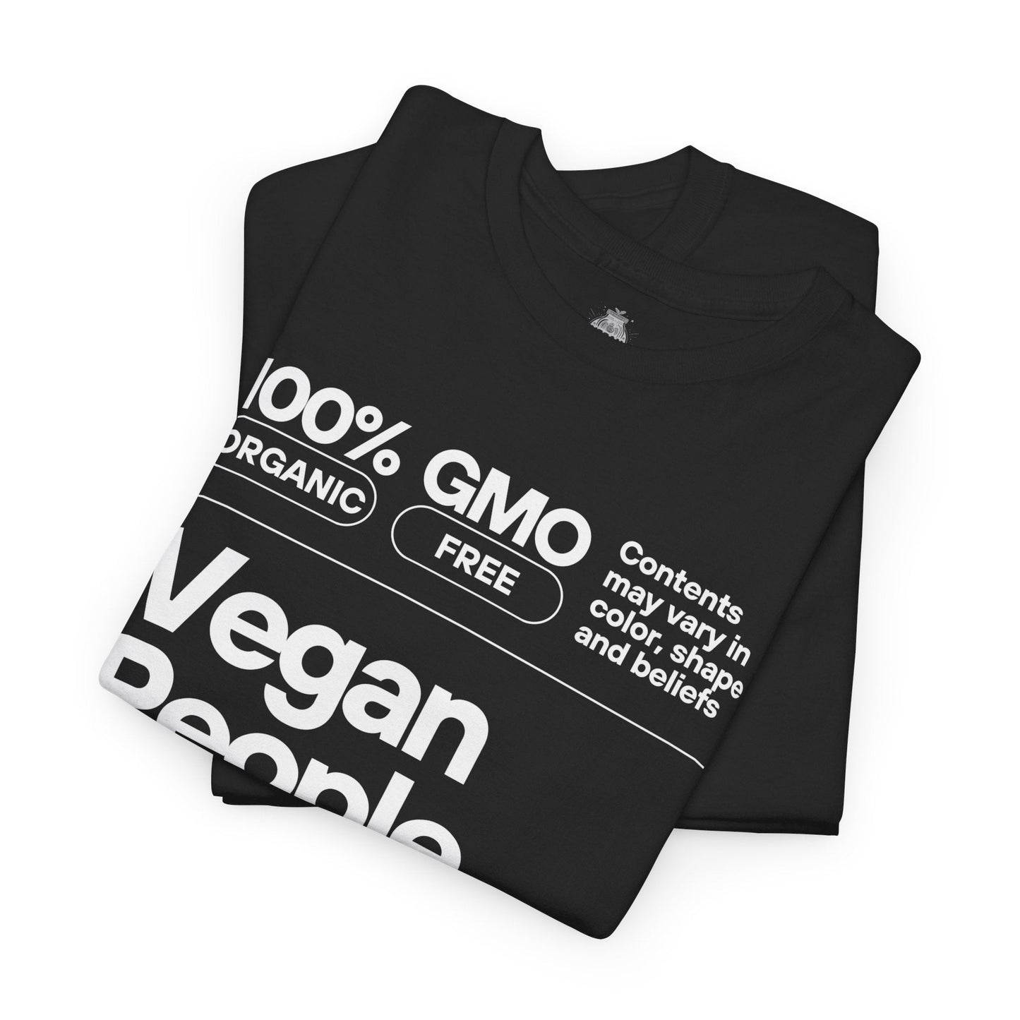 Vegan People Ingredients List t - shirt T - Shirt Vegan Joy Jar